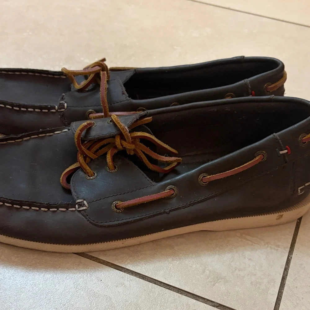 Tommy Hilfiger Dark Brown Boat Shoes